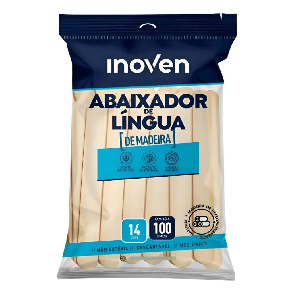 ABAIXADOR DE LÍNGUA C/100UN