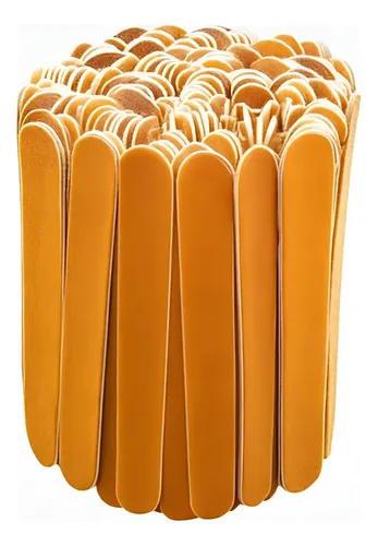 LIXA UNHA MINI 08 CM PARDA C/100