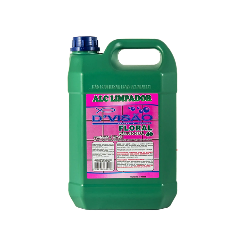 ALCOOL 5L PERFUMADO FLORAL