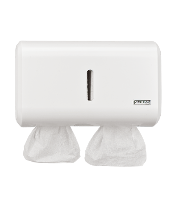 DISPENSER TOALHEIRO MINI COMPAC BRANCO